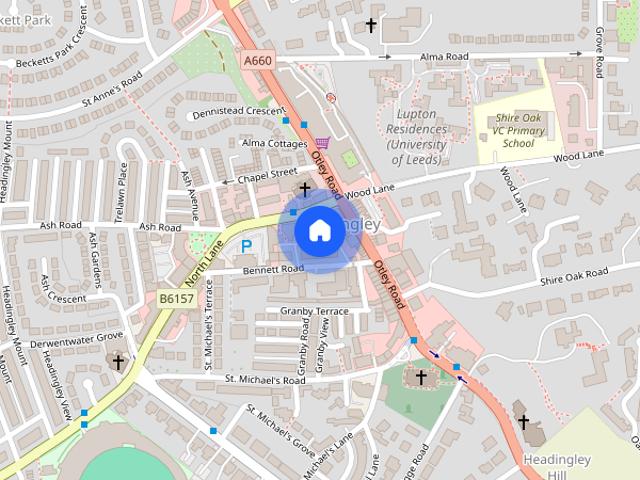 House for rent in Beckett Park, Headingley