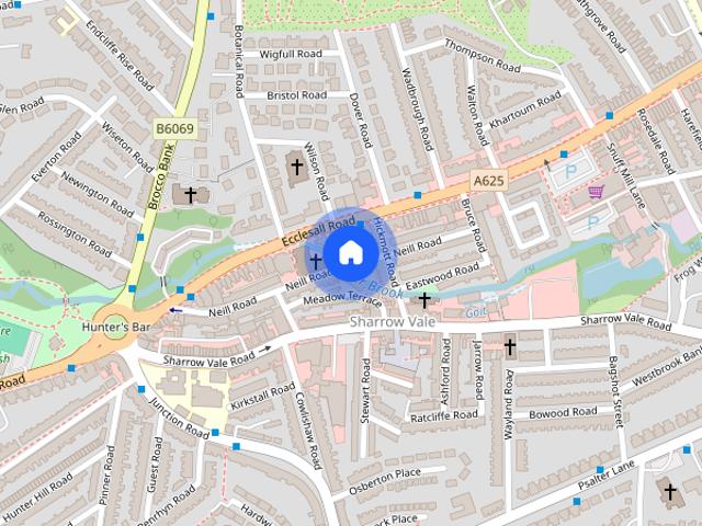 House for rent in Sharrow Vale, South Yorkshire