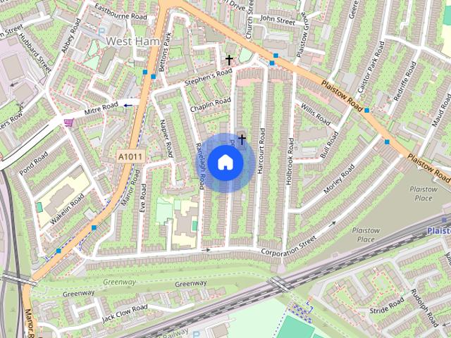 House for rent in London Borough of Newham, Greater London