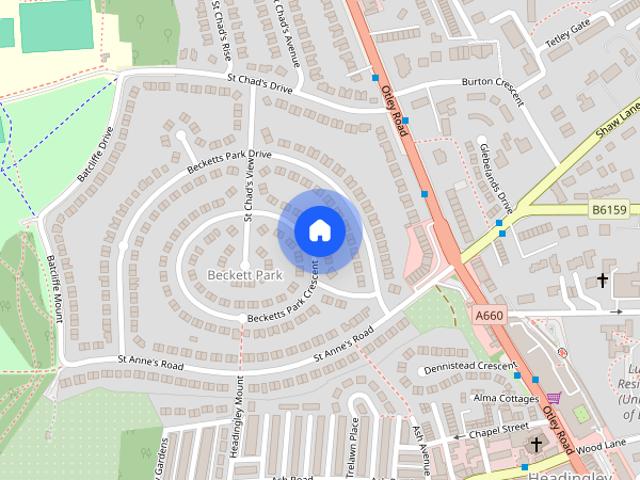 House for rent in Beckett Park, Headingley