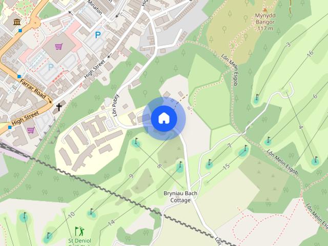 House for rent in Tyddyn-mynyddig, Bangor