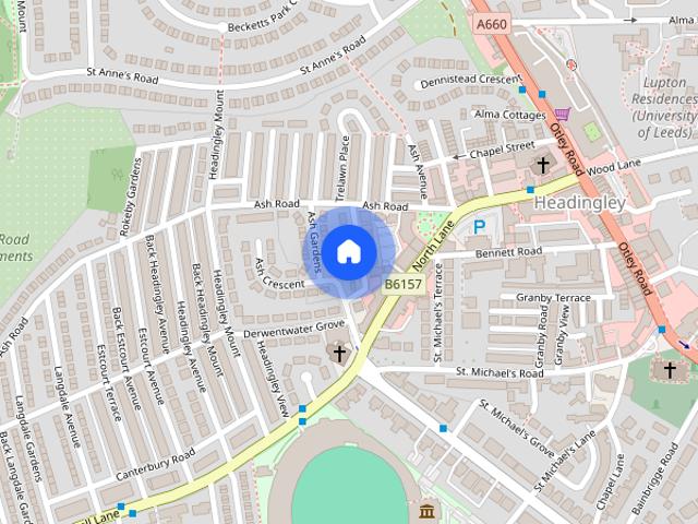 House for rent in Beckett Park, Headingley
