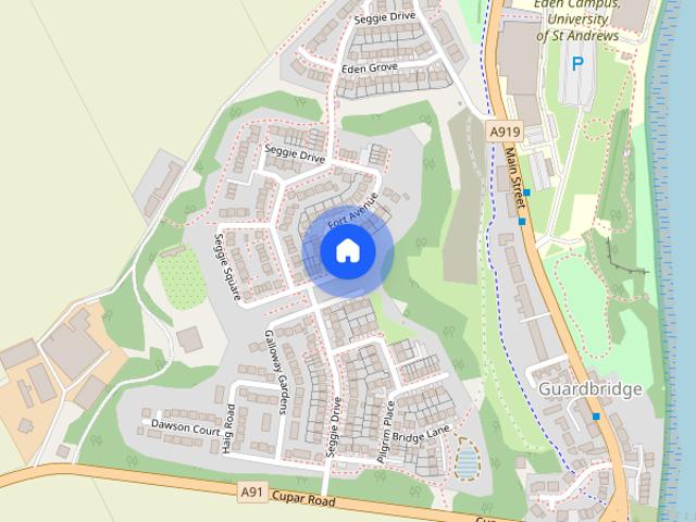 House for rent in Guardbridge, Fife