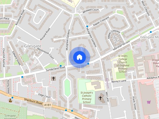 House for rent in Gilesgate, Durham