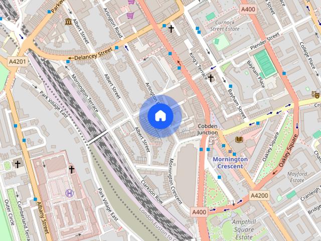 Townhouse for rent in Chalk Farm, Greater London
