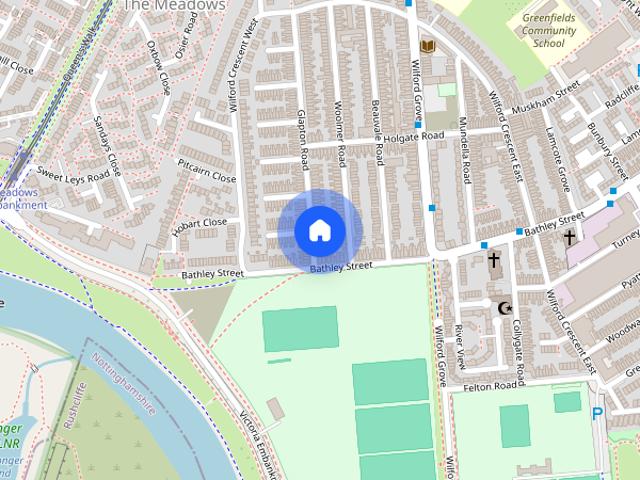 House for rent in The Meadows, City of Nottingham
