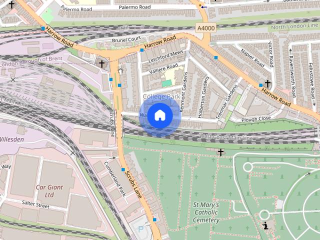 House for rent in College Park, Greater London