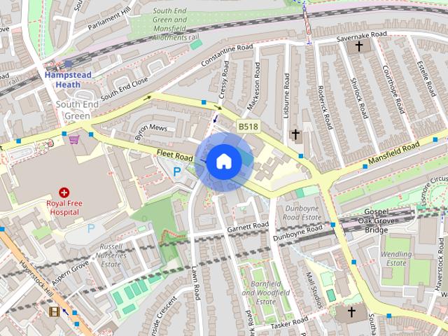 House for rent in Gospel Oak, Greater London