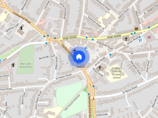 Townhouse for rent in Harborne, West Midlands