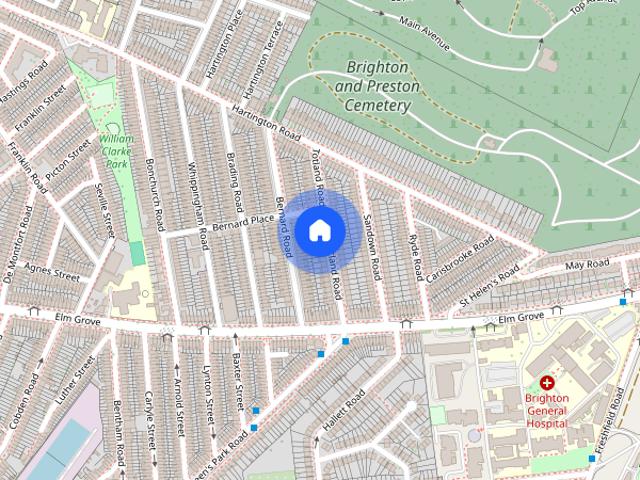 House for rent in Queen's Park, Brighton & Hove