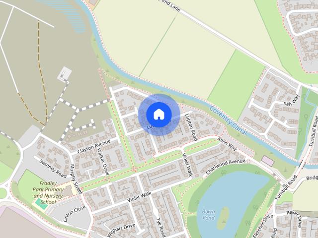 House for rent in Fradley, Lichfield