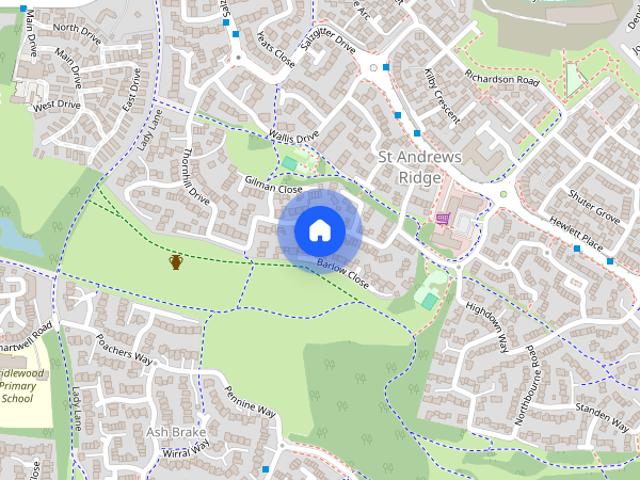 House for rent in St Andrews Ridge, Abbey Mead