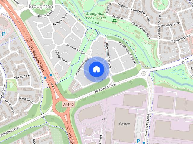 House for rent in Monkston Park, Milton Keynes