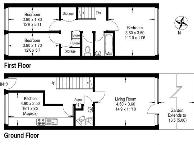 Apartment for rent in Archway, Greater London