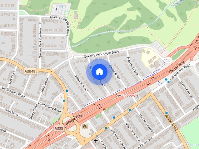 Apartment for rent in Springbourne, Bournemouth