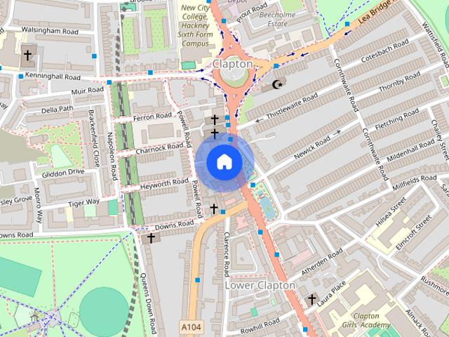 Apartment for rent in Clapton, Lower Clapton