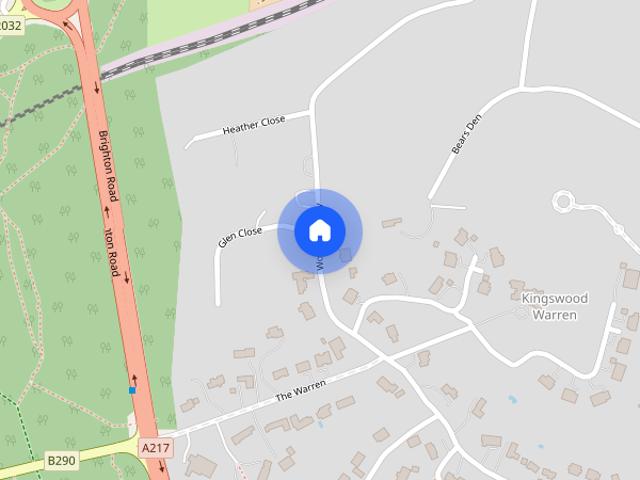 House for rent in Kingswood Warren, Red Hill