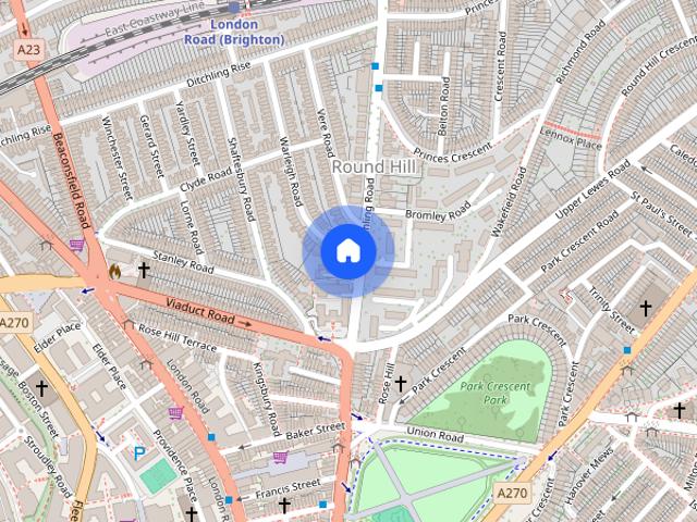 Apartment for rent in Round Hill, Brighton & Hove