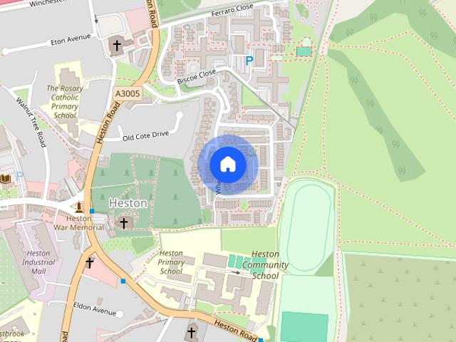 Apartment for rent in London Borough of Hounslow, Heston
