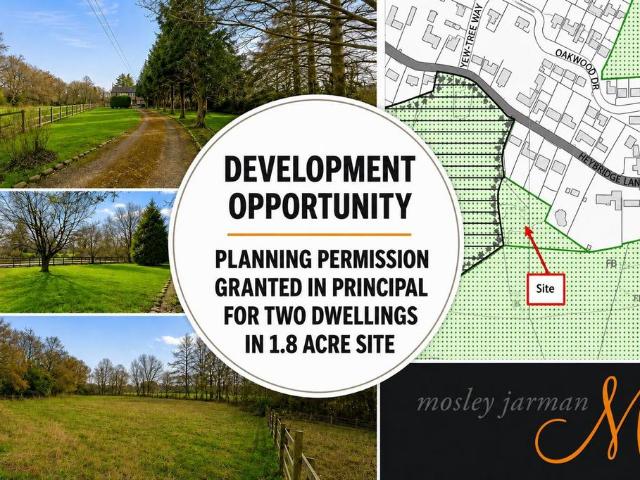 Land for sale in Butley Town, Prestbury