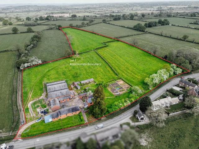 Land for sale in Beamhurst, Staffordshire