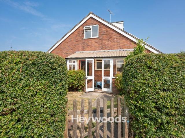 Bungalow for sale in Madeley, Butterton