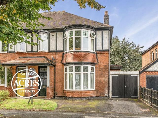 House for sale in Boldmere, Birmingham
