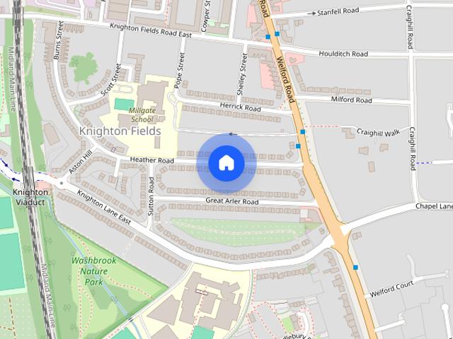 House for rent in Knighton Fields, Leicester