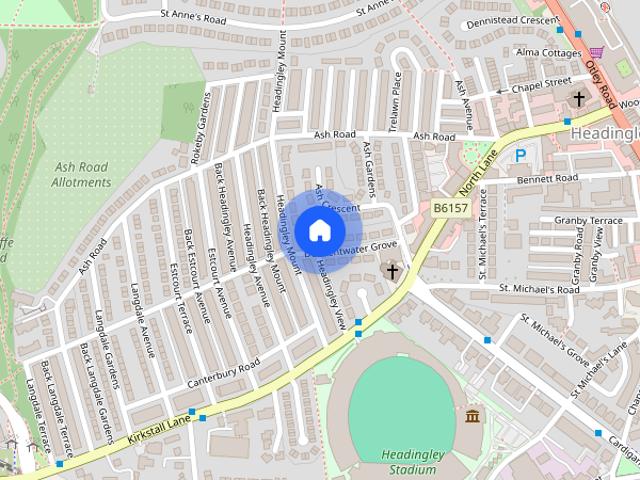 Townhouse for rent in Headingley, West Yorkshire