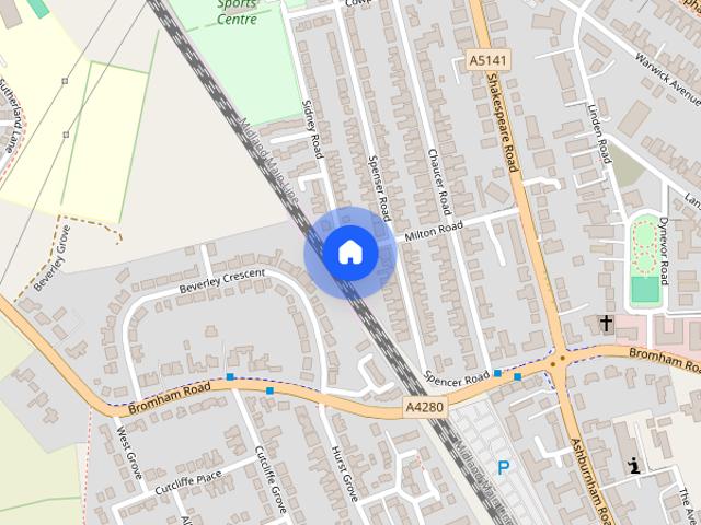 House for rent in Harpur, Bedford
