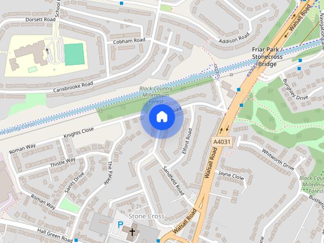House for rent in Stone Cross, Wednesbury