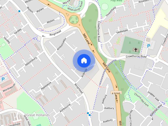 House for rent in Great Hollands, Bracknell