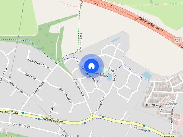 House for rent in Polegate, Cross In Hand