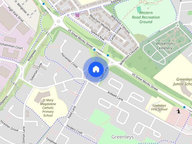 House for rent in Wolverton and Greenleys, Old Wolverton