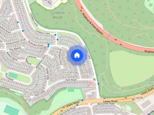 House for rent in Coldean, Stanmer