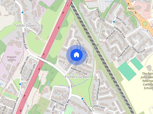 House for rent in Fishers Green, Shephall