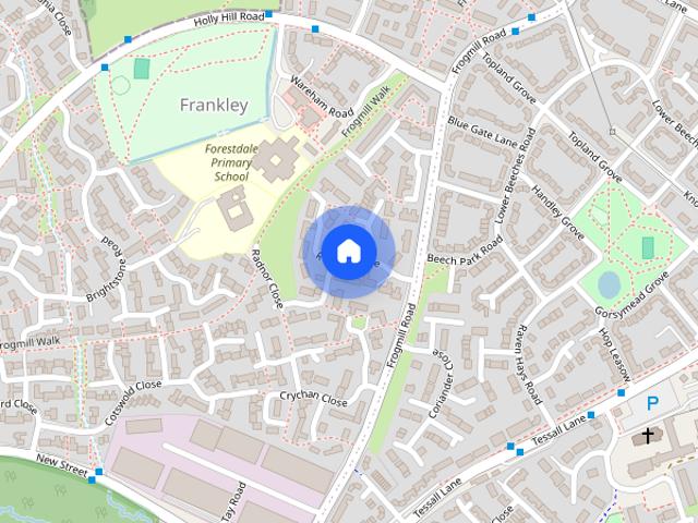 Townhouse for rent in Frankley, West Midlands