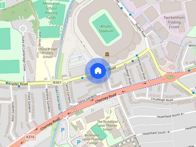 House for rent in Whitton, Greater London