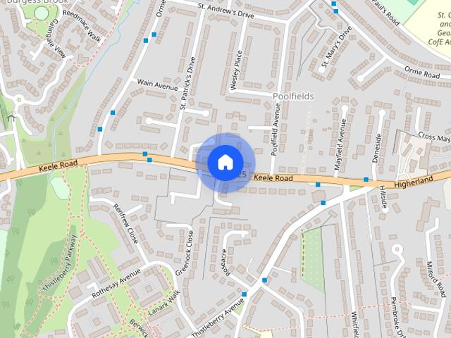 Townhouse for rent in Poolfields, Butterton