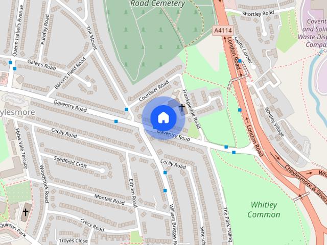 House for rent in Cheylesmore, West Midlands