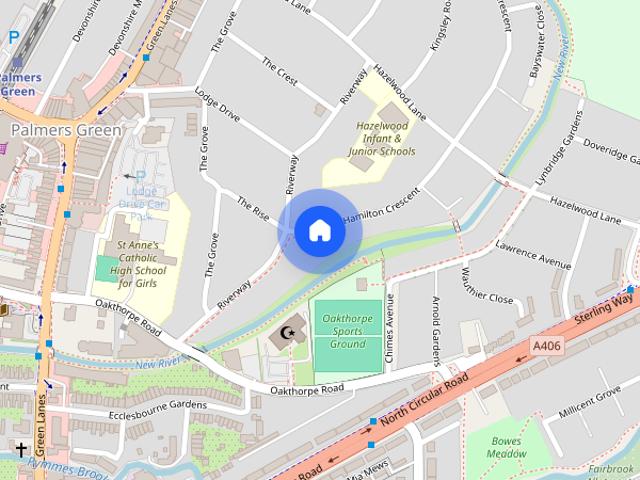 House for rent in Palmers Green, Greater London