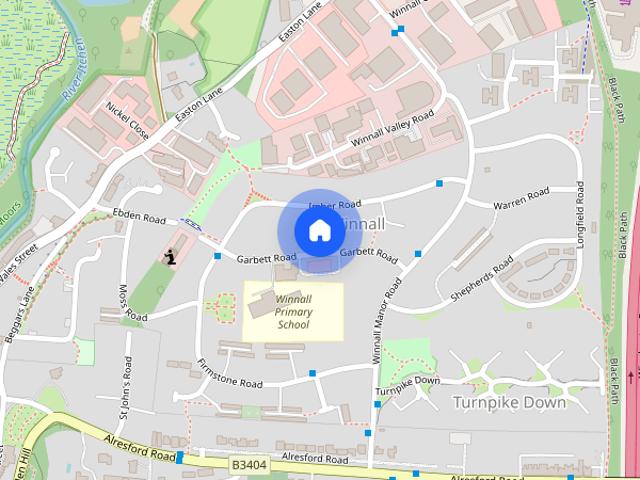 Townhouse for rent in Winnall, Winchester