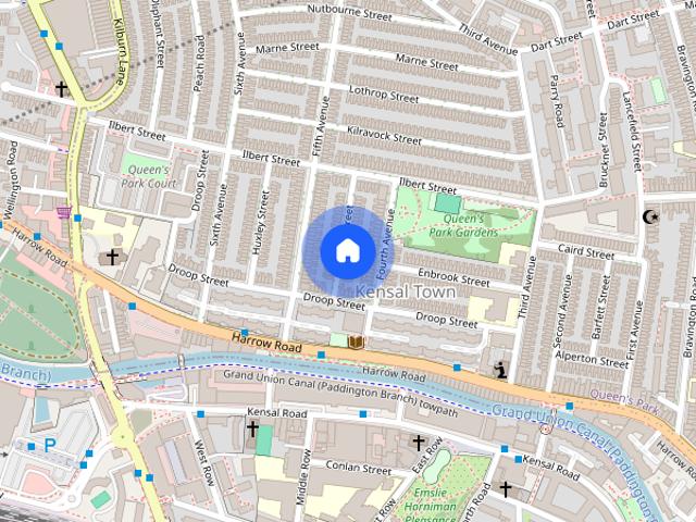 Townhouse for rent in Kensal Town, Greater London