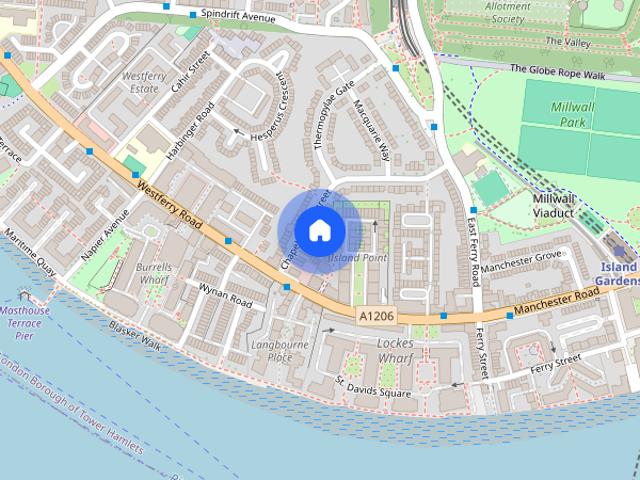 Townhouse for rent in Isle Of Dogs, Greater London