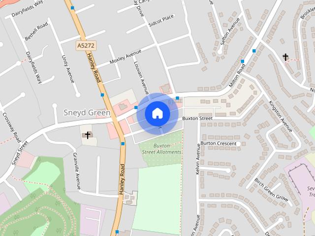 Townhouse for rent in Hanley, Stoke-on-Trent
