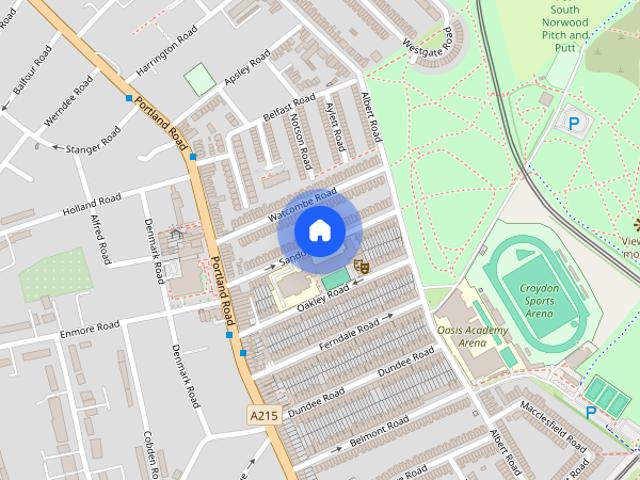 Townhouse for rent in London Borough of Croydon, Greater London