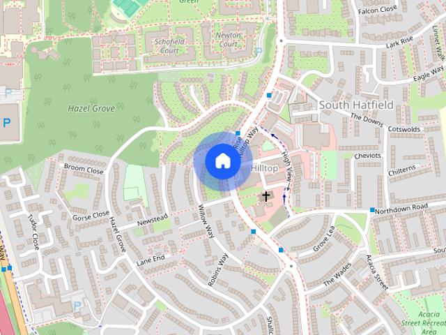 Townhouse for rent in South Hatfield, Welwyn Hatfield