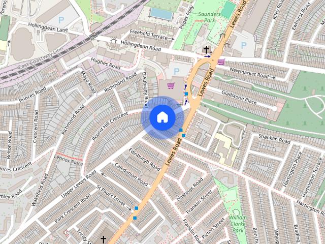 Townhouse for rent in Round Hill, Brighton & Hove