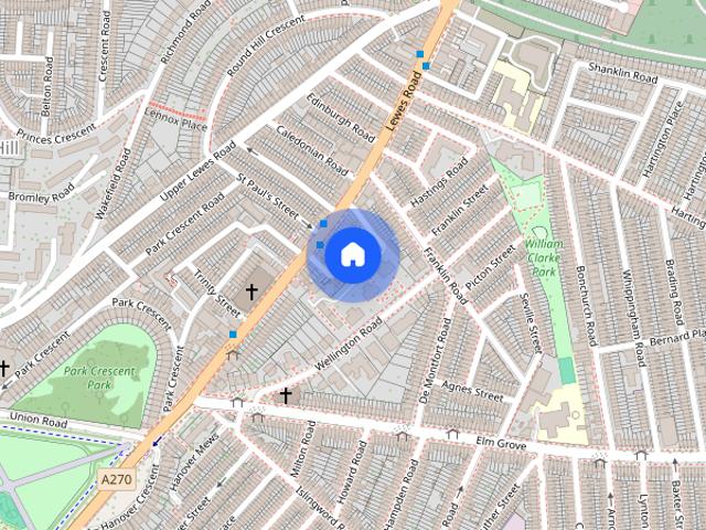 Townhouse for rent in Round Hill, Brighton & Hove