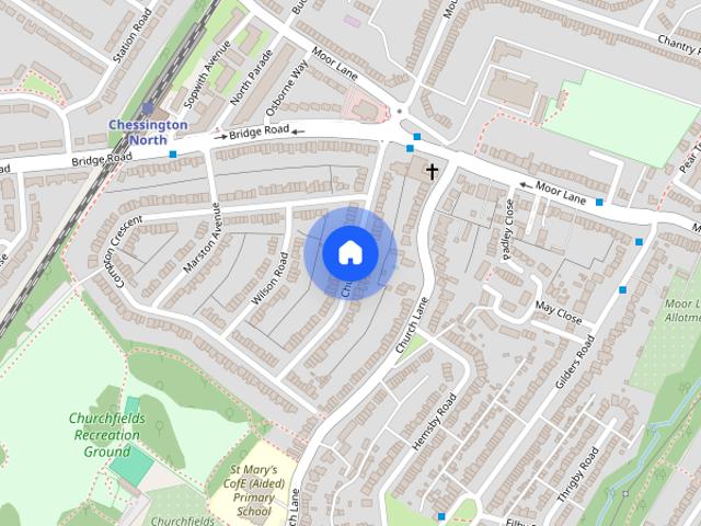 House for rent in Chessington, Greater London